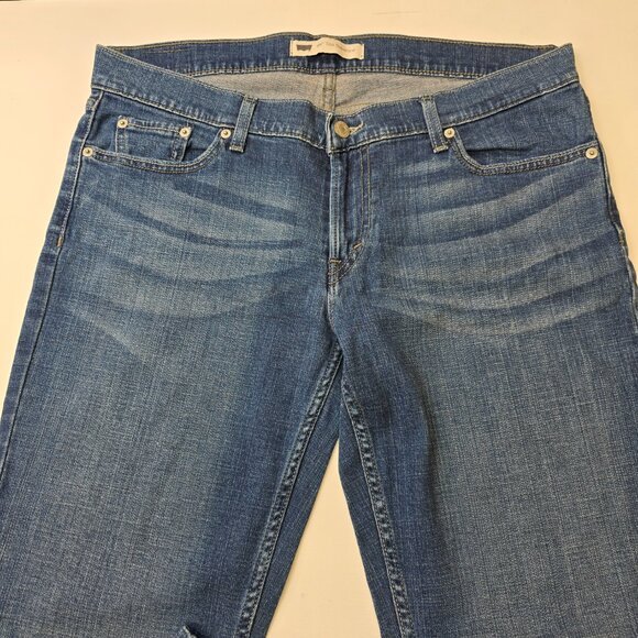 Levi 524 Too Superlow Medium Wash Size 16 - check measures no size tag - Picture 3 of 8